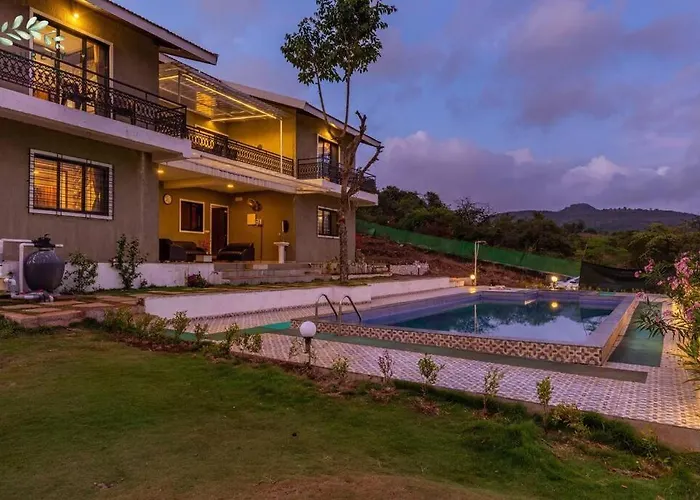Stay Leisurely By The Foothills 7Bhk , Pawna Lake, Lonavala